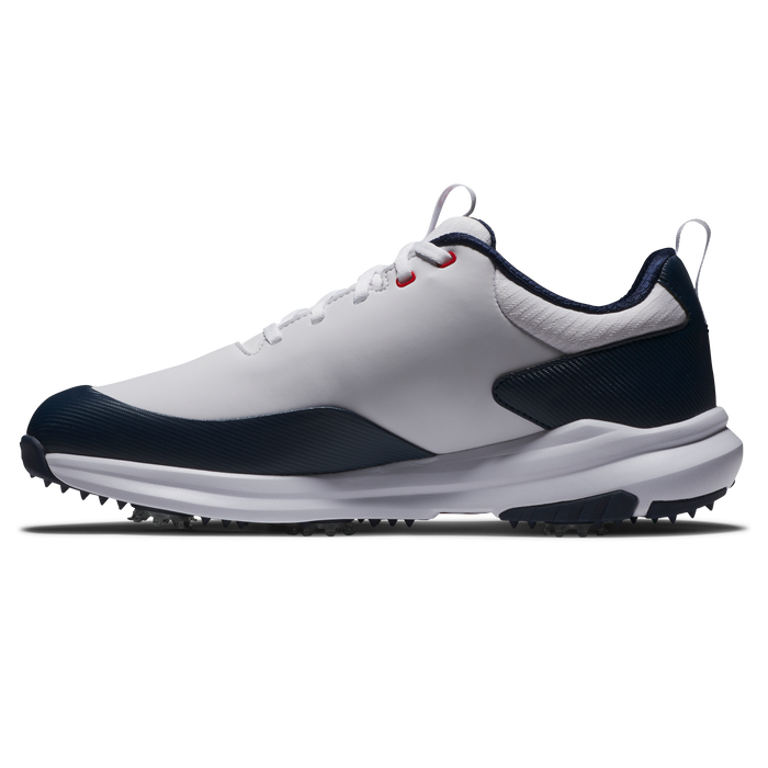 FootJoy Tour Rival Men's Golf Shoes - White/Navy/Red