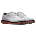 FootJoy Traditions Blucher Mens Golf Shoes - White/White/Brick