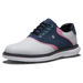 FootJoy Traditions Mens Golf Shoes - White/Navy/Pink