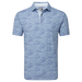 FootJoy Golf Course Doodle Print Pique Shirt - Storm