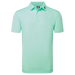 FootJoy Stretch Pique Solid Golf Shirt - Sea Glass