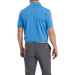 FootJoy Stretch Lisle Dot Print Golf Polo Shirt - Ocean/Berry