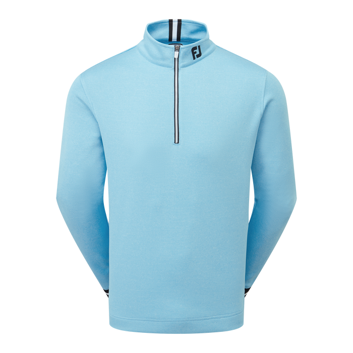 FootJoy Men's Ribbed Chill Out Pullover Colour - Heather Pool