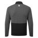 FootJoy Space Dye Blocked Chill Out Pullover in black