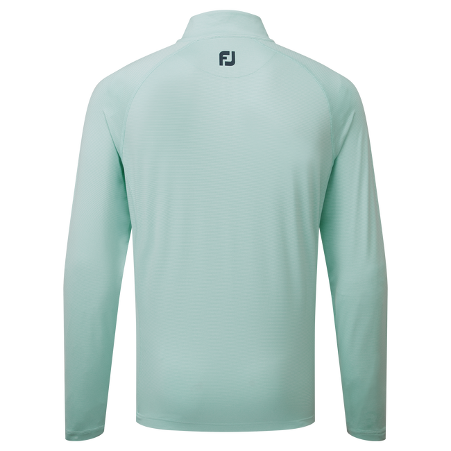 FootJoy ThermoSeries Brushed Back Golf Mid layer Colour - Heather Sea Glass