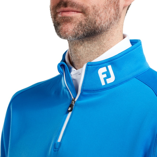 FootJoy Chill-Out Golf Pullover - Cobalt Blue