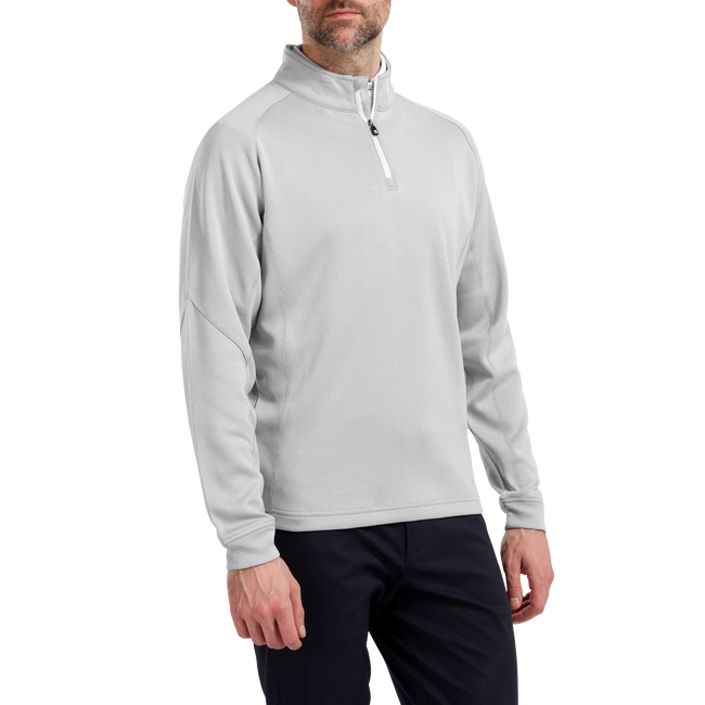 FootJoy Chill-Out Golf Pullover - Heather Grey