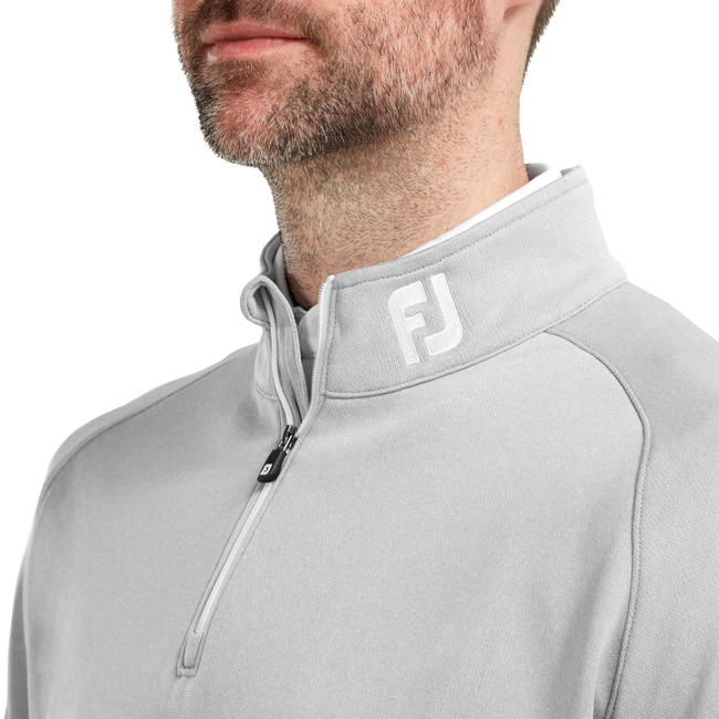 FootJoy Chill-Out Golf Pullover - Heather Grey