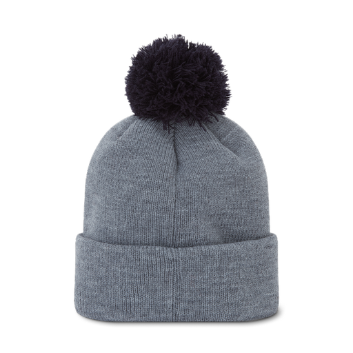 FootJoy Pom Pom Solid Knit Beanie Hat Colour - Heather Grey