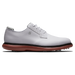FootJoy Traditions Blucher Mens Golf Shoes - White/White/Brick