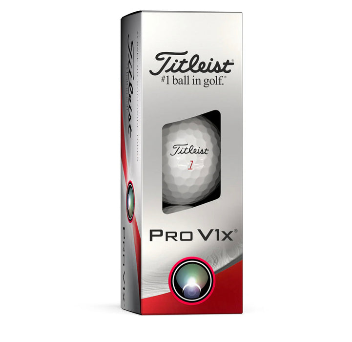 Titleist Pro V1x Golf Balls - 3 Ball Pack