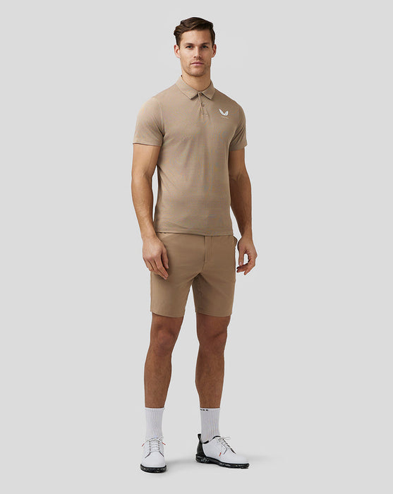 Castore Water-Resistant Golf Shorts - Clay