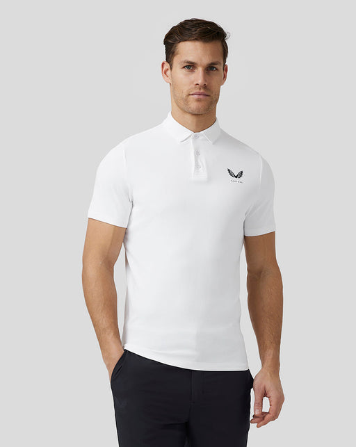 Castore Essential Golf Polo Shirt - White