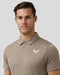 Castore Engineered Knit Golf Polo Shirt - Clay