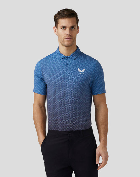Castore Printed Golf Polo Shirt