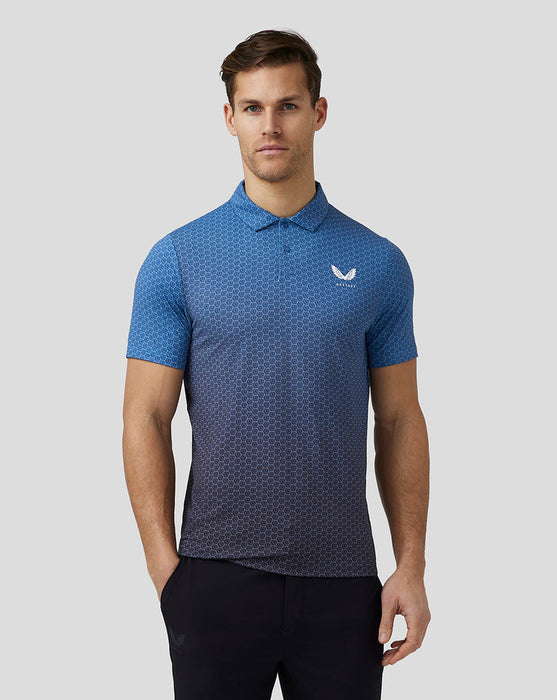 Castore Printed Golf Polo Shirt