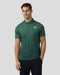Castore Printed Golf Polo Shirt - Pine Grey (Green)