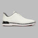 G/FORE Gallivan2R Camo Welt Spikeless Golf Shoes in white with camo welt, side view of right shoe