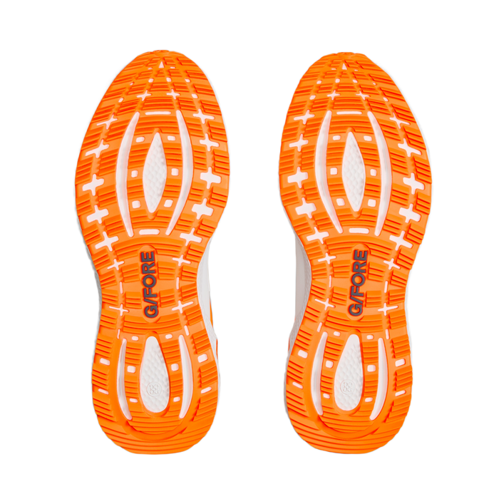 G/FORE MG4+ O2 Men's Spikeless Golf Shoes - New - sole - white/orange