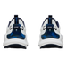 G/FORE MG4+ O2 Camo Accent Men's Spikeless Golf Shoes - New - white and navy back view of camo heel