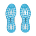 G/FORE MG4+ O2 Men's Spikeless Golf Shoes - New - sole view grey/blue