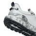 G/FORE MG4+ O2 Men's Spikeless Golf Shoes - New - heel view  - white/grey/camo 