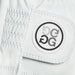 G/FORE Men's Signature Golf Glove, close up of the gfore circle g logo on the back of the hand