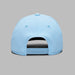 G/FORE Chainstitch Circle G's Contrast Golf Hat in blue, view of the back strap