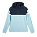 two tone J.Lindeberg Sole Golf Hoodie in navy and blue front