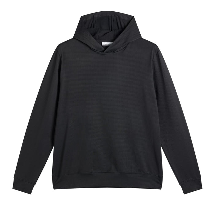 J.Lindeberg Vent Golf Hoodie in black