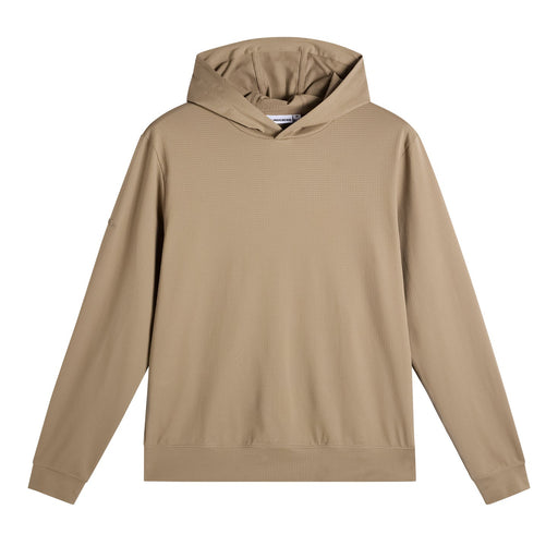 J.Lindeberg Vent Golf Hoodie in brindle beige