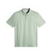 hedge green J.Lindeberg Tod Print Golf Polo Shirt with mini JL logos all over the front and back
