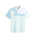 J.Lindeberg Rody Golf Polo Shirt in skylight blue face on view
