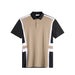 J.Lindeberg Finn Golf Polo Shirt in balck and beige