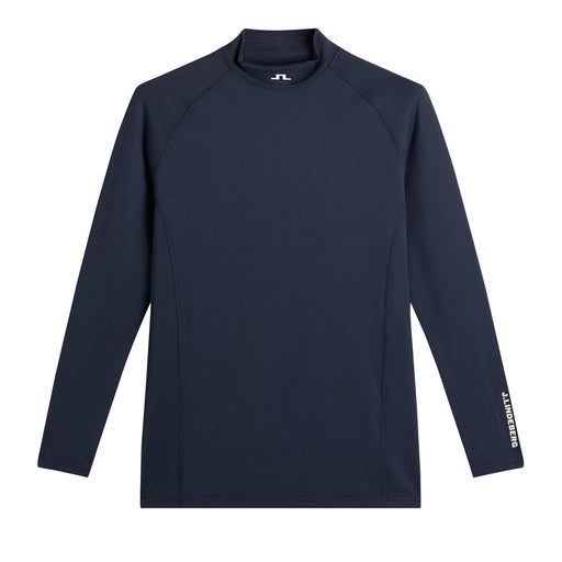 front of the J.Lindeberg Ello Brushed Top Golf Base Layer in navy
