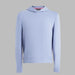 G/FORE All Play Terry Golf Hoodie in light blue, front view of the hoodie