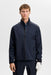 navy J.Lindeberg Shay Rain Waterproof Golf Jacket on a male model