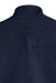 close up of JL logo on the back of the J.Lindeberg Johnny Soft Shell Golf Jacket in navy