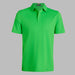 G/FORE Essential Performance Golf Pique Polo in clover green, front view of the polo