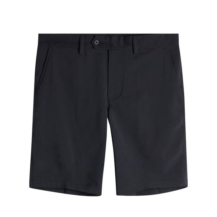 J.Lindeberg Mitch Golf Shorts in black, front view