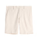 J.Lindeberg Mitch Golf Shorts in beige showing front of shorts. Button and zip.