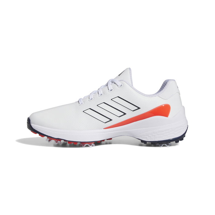 New adidas ZG23 Mens Golf Shoes Colour - Cloud White/Collegiate Navy/Bright Red  Code - IE2131