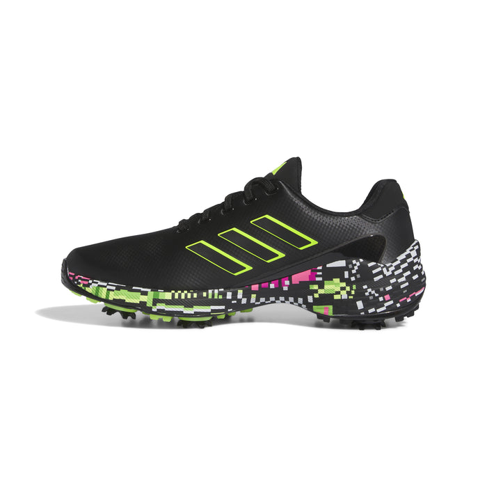 New adidas ZG23 Glitch BOOST Mens Golf Shoes Colour - Core Black/Core Black/Lucid Lemon  Code - IE2140