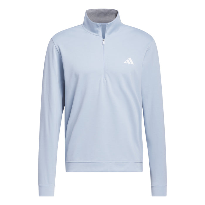 søskende skab hovedlandet adidas Elevated 1/4 Zip Men's Golf Sweatshirt - Wonder Blue — Pin High Golf
