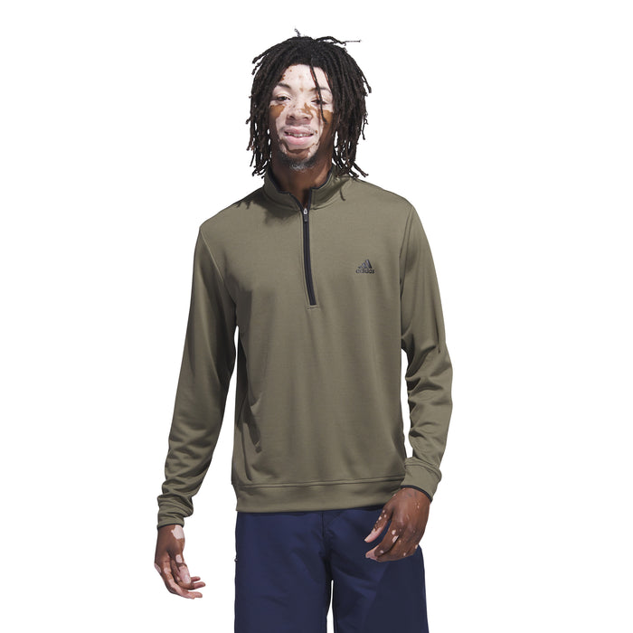 adidas Golf Ultimate365 Golf Pullover Colour - Olive Strata