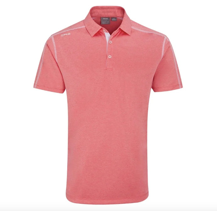 Ping Fynn Men's Heathered Golf Polo Shirt