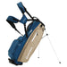 TaylorMade FlexTech Golf Stand Bag 2024 - Navy/Tan
