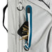 TaylorMade FlexTech Super Lite Golf Stand Bag 2024 - Silver/Navy