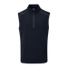 front of the Ping Ramsey Men's Ribbed Golf Vest in navy