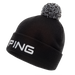PING Classic Bobble Golf Hat in black